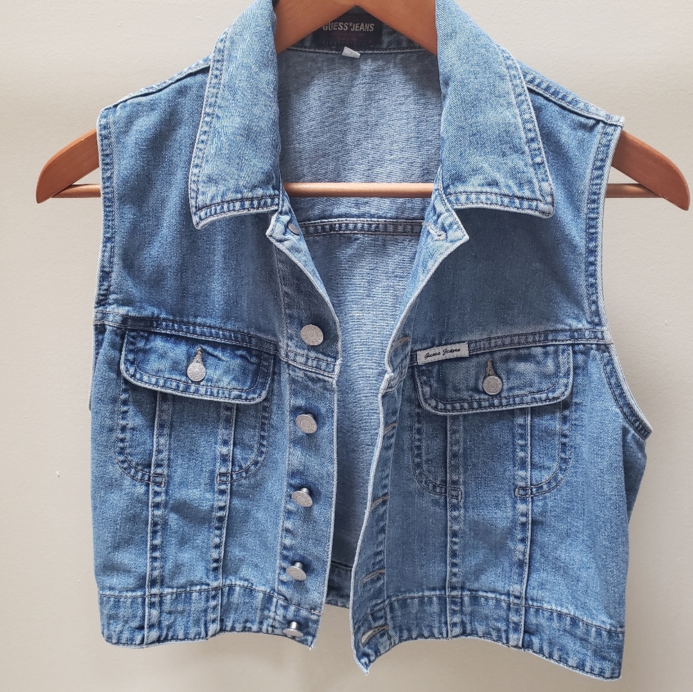VTG Guess Jeans Jacket Medium